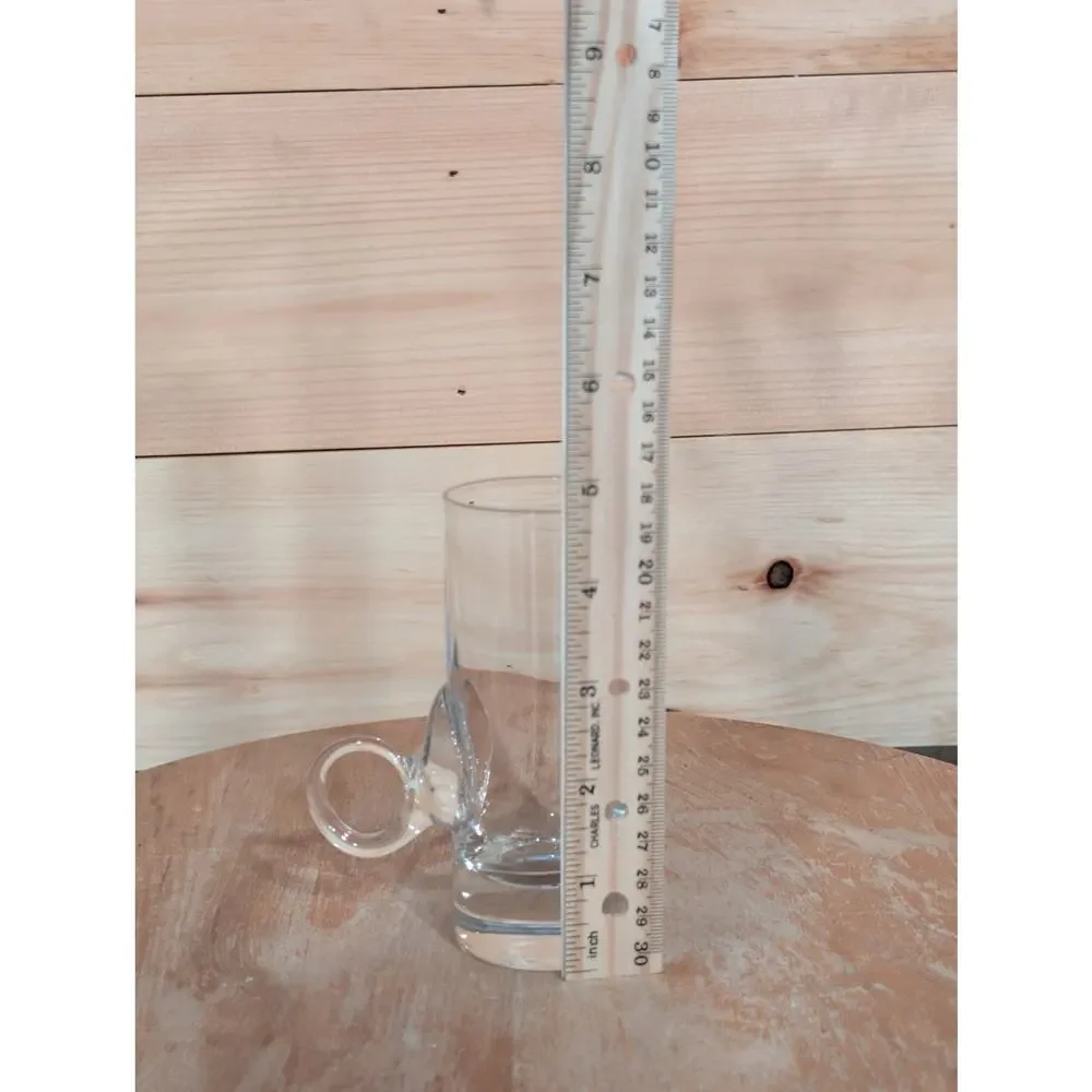 Lenox Crystal Irish Coffee Glass Mug Replacement Loop Handle 4.75